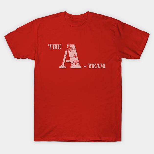 The A-Team Logo (distressed) T-Shirt by GraphicGibbon